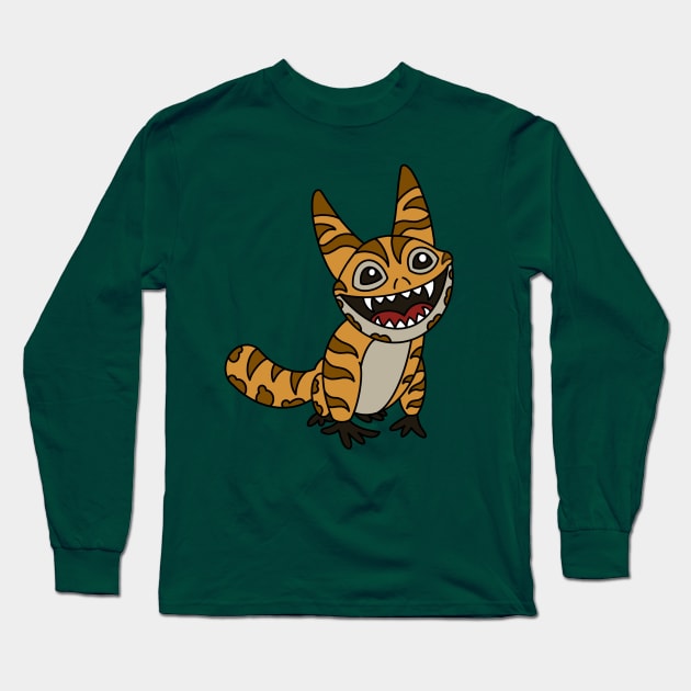 LothyCat Long Sleeve T-Shirt by NikInked